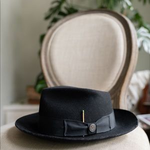Goorin bros black fedora hat